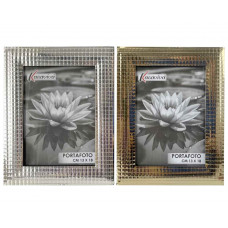 SQUARE P/FOTO SILVER/GOLD CM.13X18 (6pz)